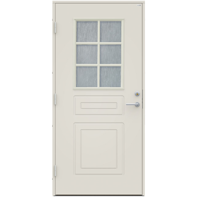 YTTERDÖRR ASTRID GLAS VIT 10X21 V | Beijerbygg Byggmaterial